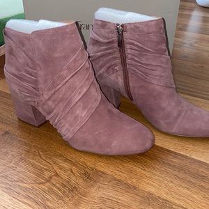 Franco Sarto Pink booties
